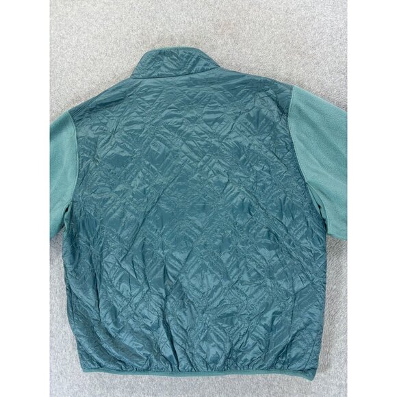 Fabletics Half Zip Nylon Athletic Pullover Jacket (Men's‎ 2XL) Teal - Picture 12 of 12